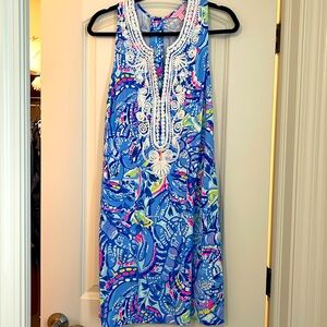 Lilly Pulitzer razorback shift dress